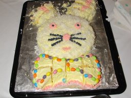 BUNNY CAKE BEFORE